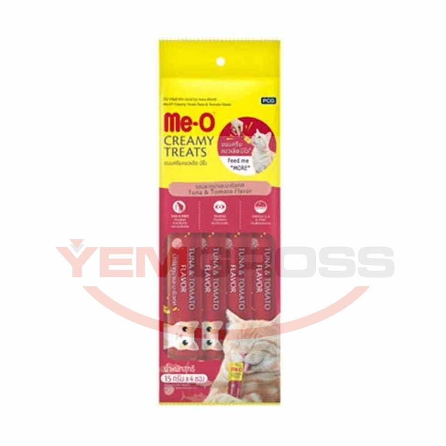 ME-O CREAMY TON BALIKLI DOMATESLİ 4X15GR