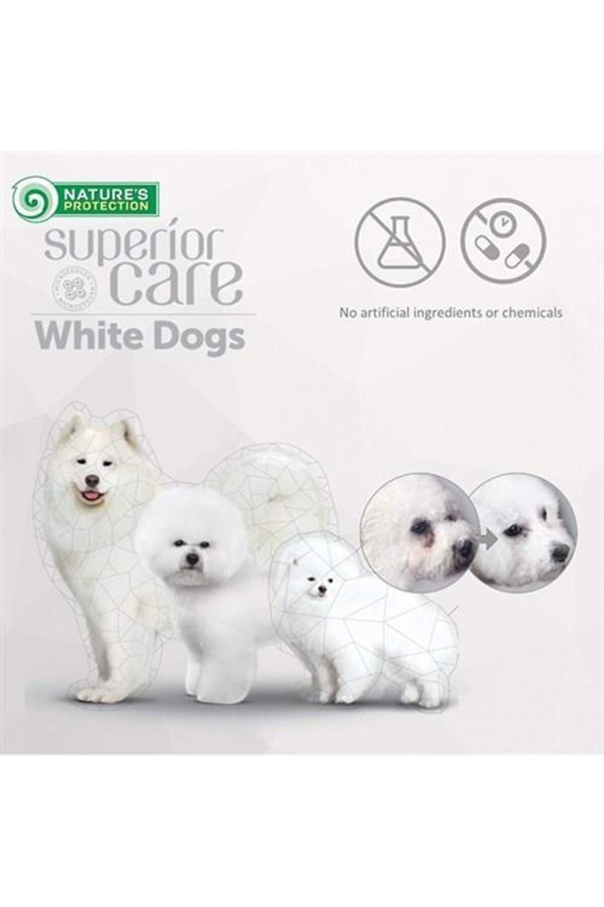 Natures Protection Superior Care White Dogs Tahılsız Alabalıklı Yetişkin Beyaz Köpek Maması 10 Kg
