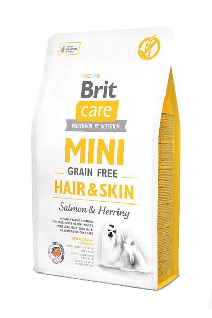 Brit Care Mini G-F Hair & Skin Salmon & Herring Fresh 7 Kg Brit Care Mini G-F Hair & Skin Salmon & Herring Fresh 7 Kg