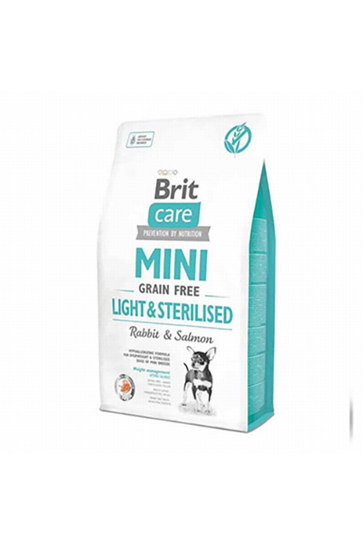 Brit Care Mini G-F Light & Sterilised Rabbit & Salmon Fresh 2 Kg