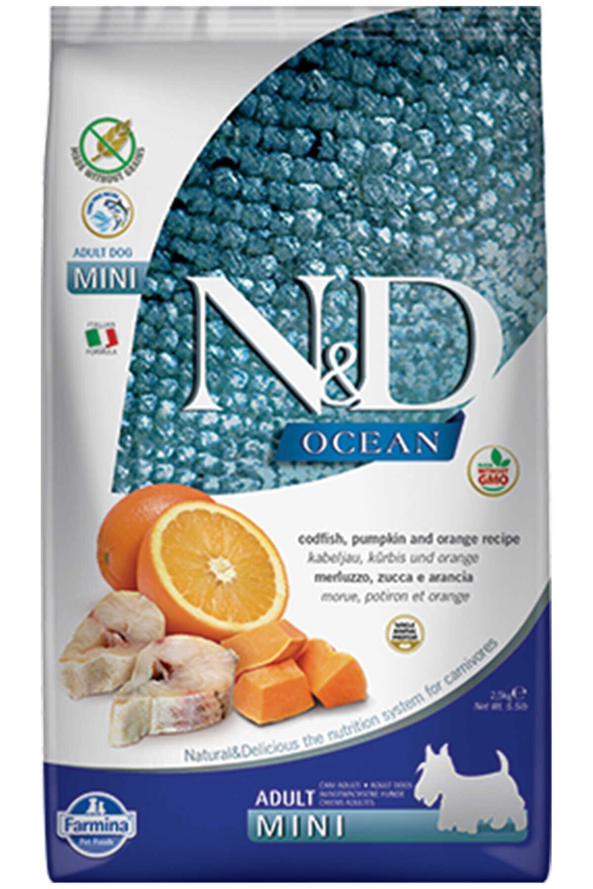 Nd Ocean R.Balığı Adult Mini Tahılsız Köpek Maması - 7 Kg
