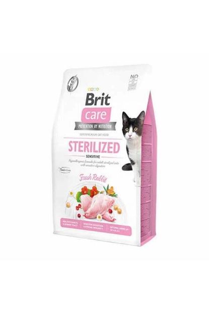 Brit Care Cat G-F Sterilized Sensitive Fresh Rabbit 7 Kg