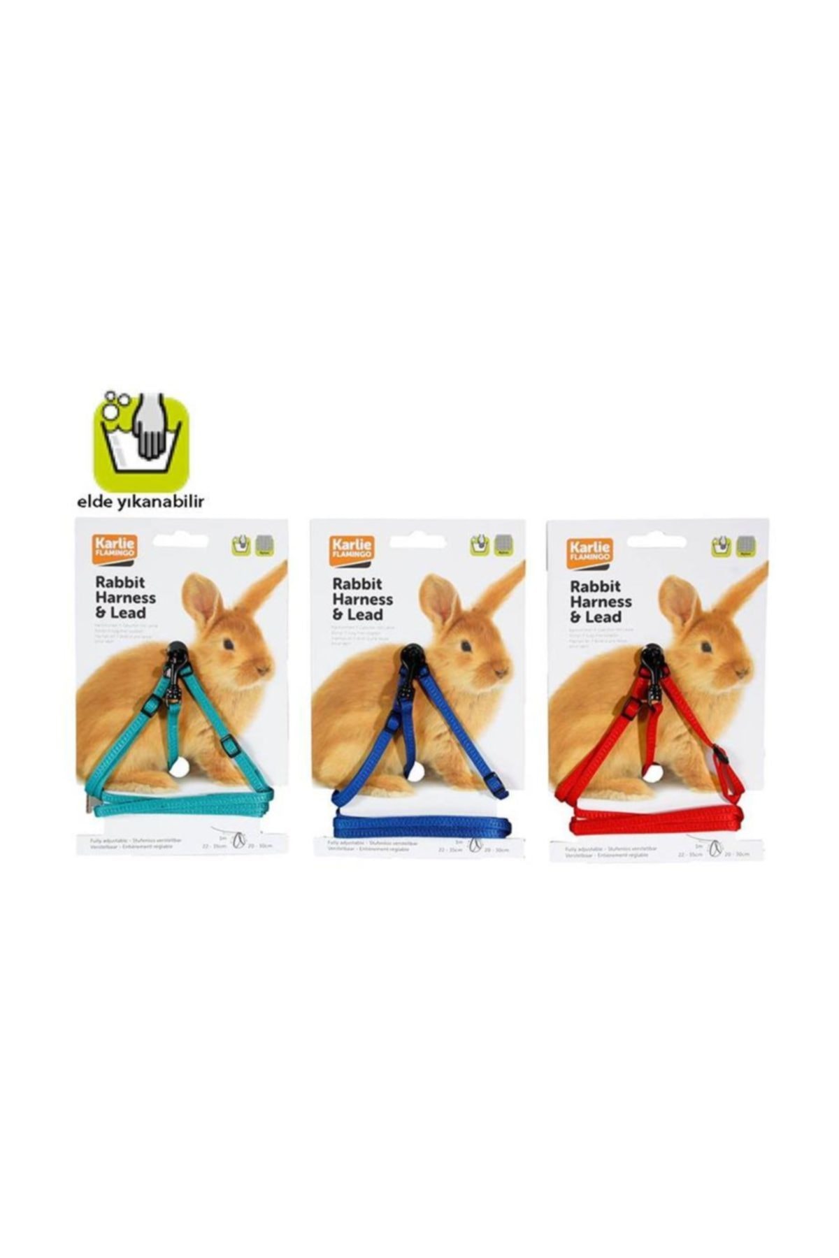 Karlıe Tavşan Tasma+uzatma 100cm / 20-30cm