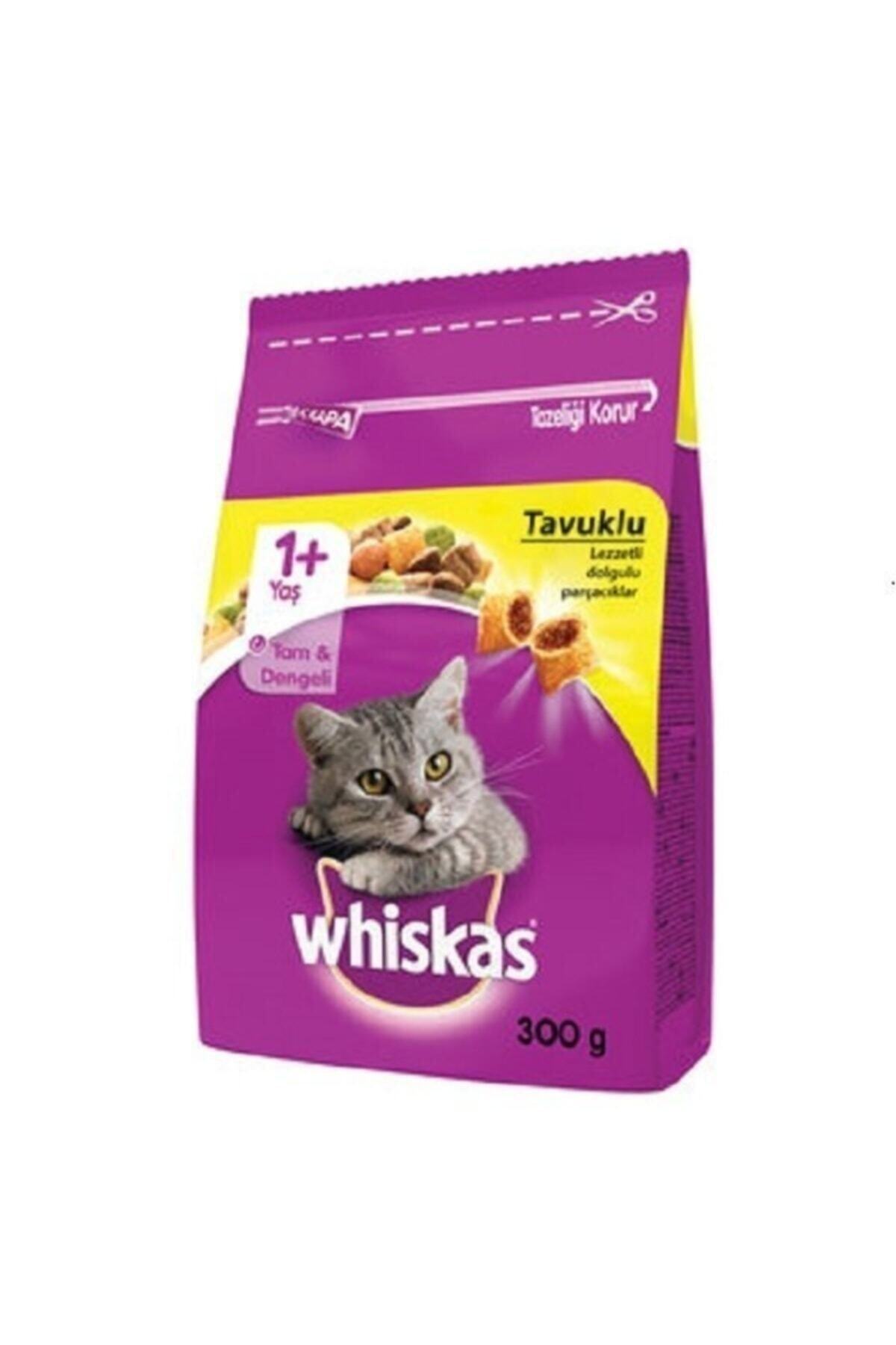 Whiskas Tavuk&Sebze Kedi Maması - 300Gr