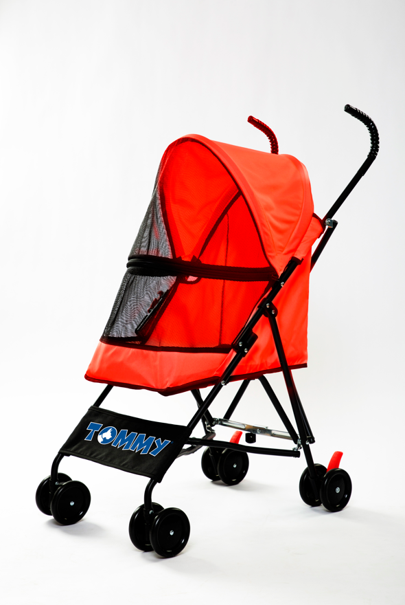 Tommy Evcil Hayvan Arabası Kırmızı 76.5*44*99cm Max 15kg Tommy Evcil Hayvan Arabası Kırmızı 76.5*44*99cm Max 15kg