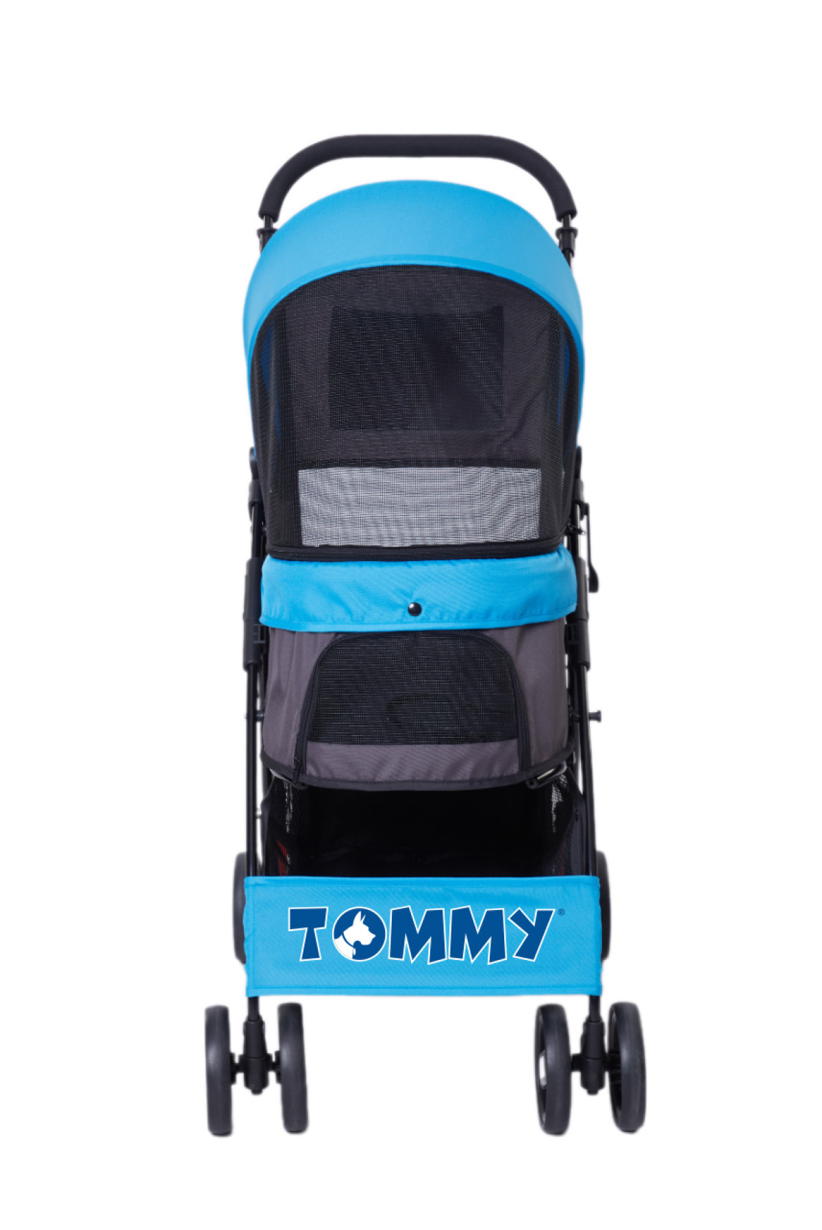 Tommy Evcil Hayvan Arabası Mavi 67*47*98cm Max 15kg Tommy Evcil Hayvan Arabası Mavi 67*47*98cm Max 15kg