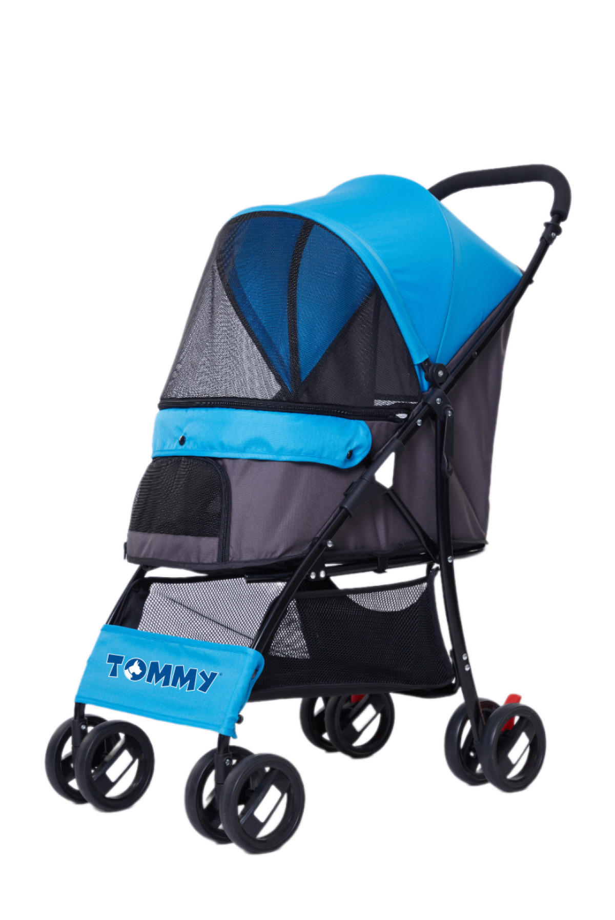 Tommy Evcil Hayvan Arabası Mavi 67*47*98cm Max 15kg Tommy Evcil Hayvan Arabası Mavi 67*47*98cm Max 15kg