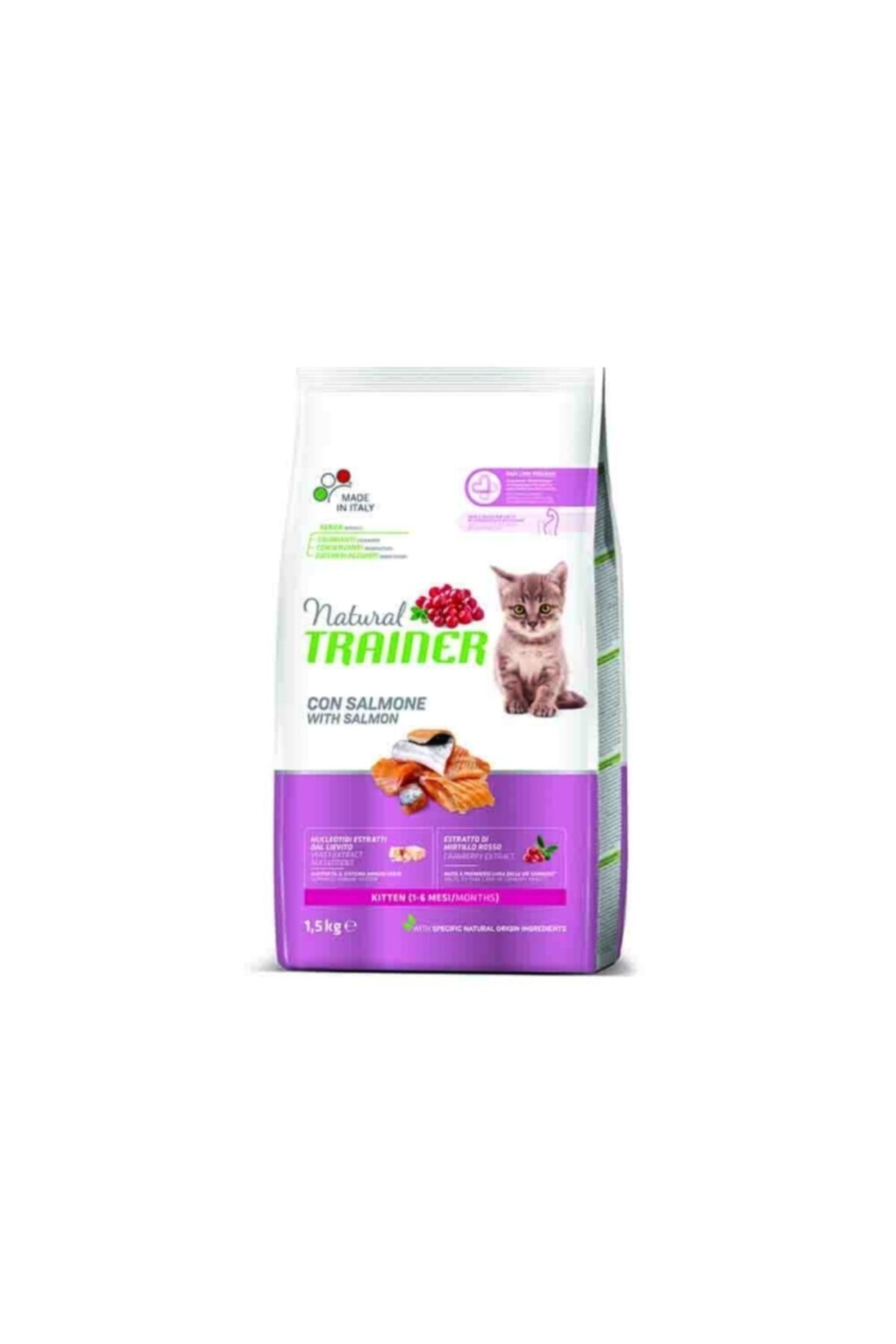 Natural Traıner Cat Kıtten Salmon 1,5 Kg