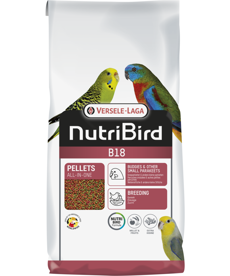 Versele Laga Nutribird B18 Pelet Muhabbet Kuşu Yemi 10 Kg