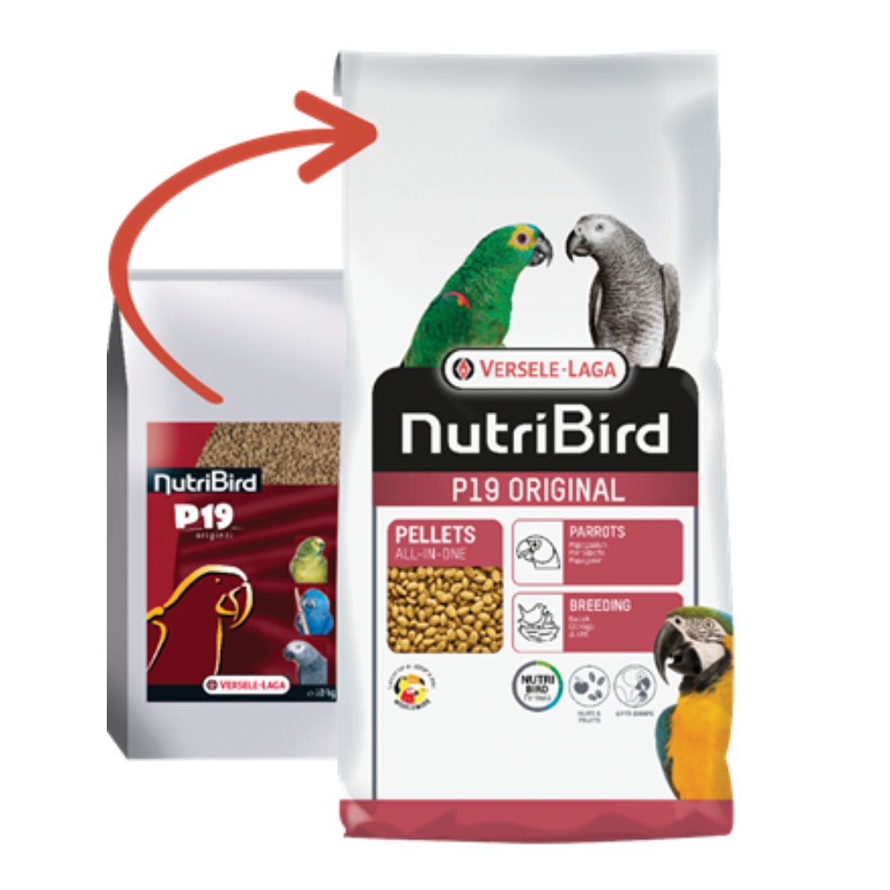 Versele Laga Nutribird P19 Original Pelet Papağan Yemi 10 Kg