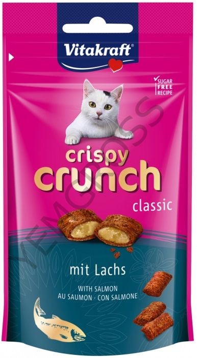 Vitakraft Crispy Crunch Somonlu Kedi Ödül 60Gr (8)