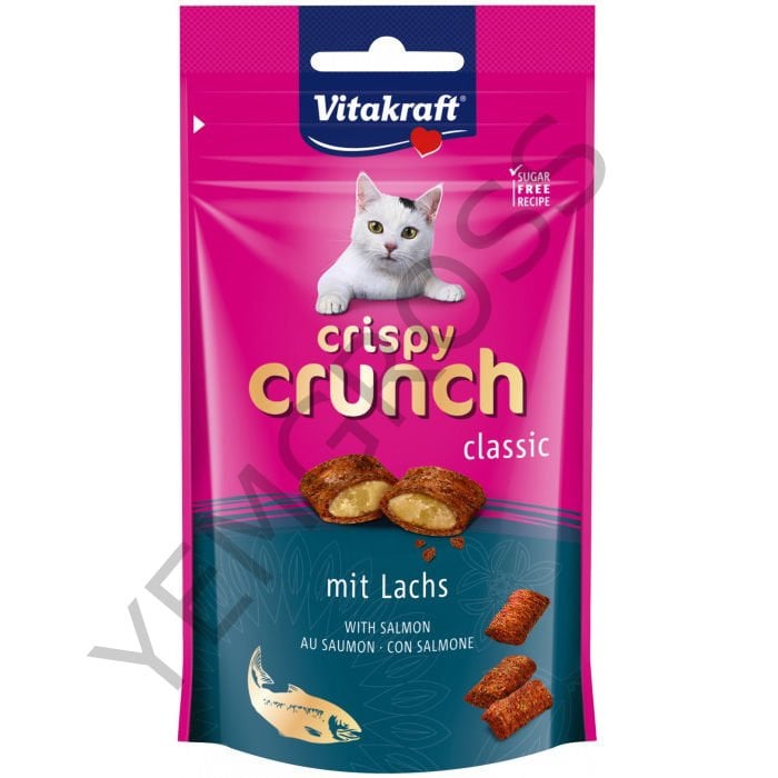 Vitakraft Crispy Crunch Somonlu Kedi Ödül 60Gr (8)