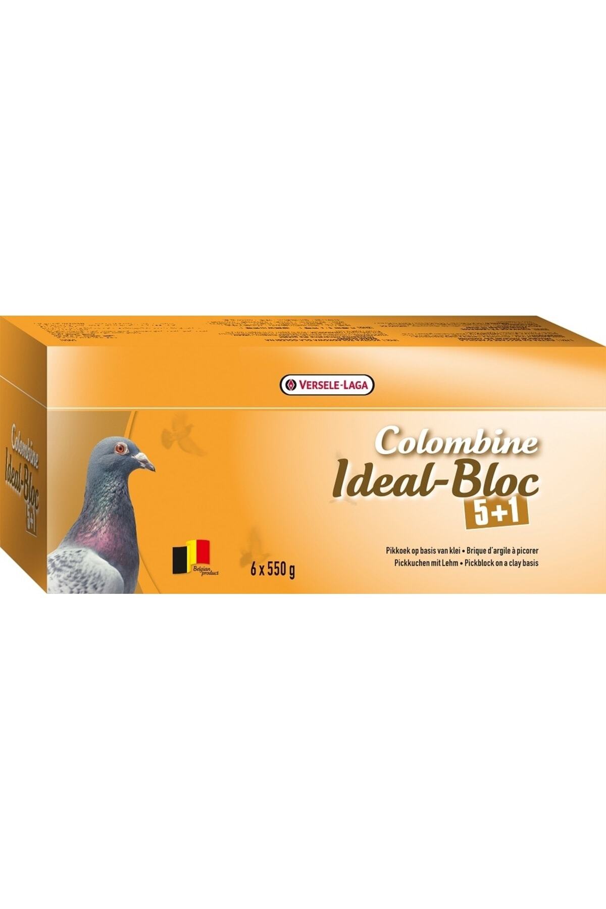 Versele Laga Colombine Ideal Bloc 5+1 Güvercin Mineral Desteği 6x550 Gr