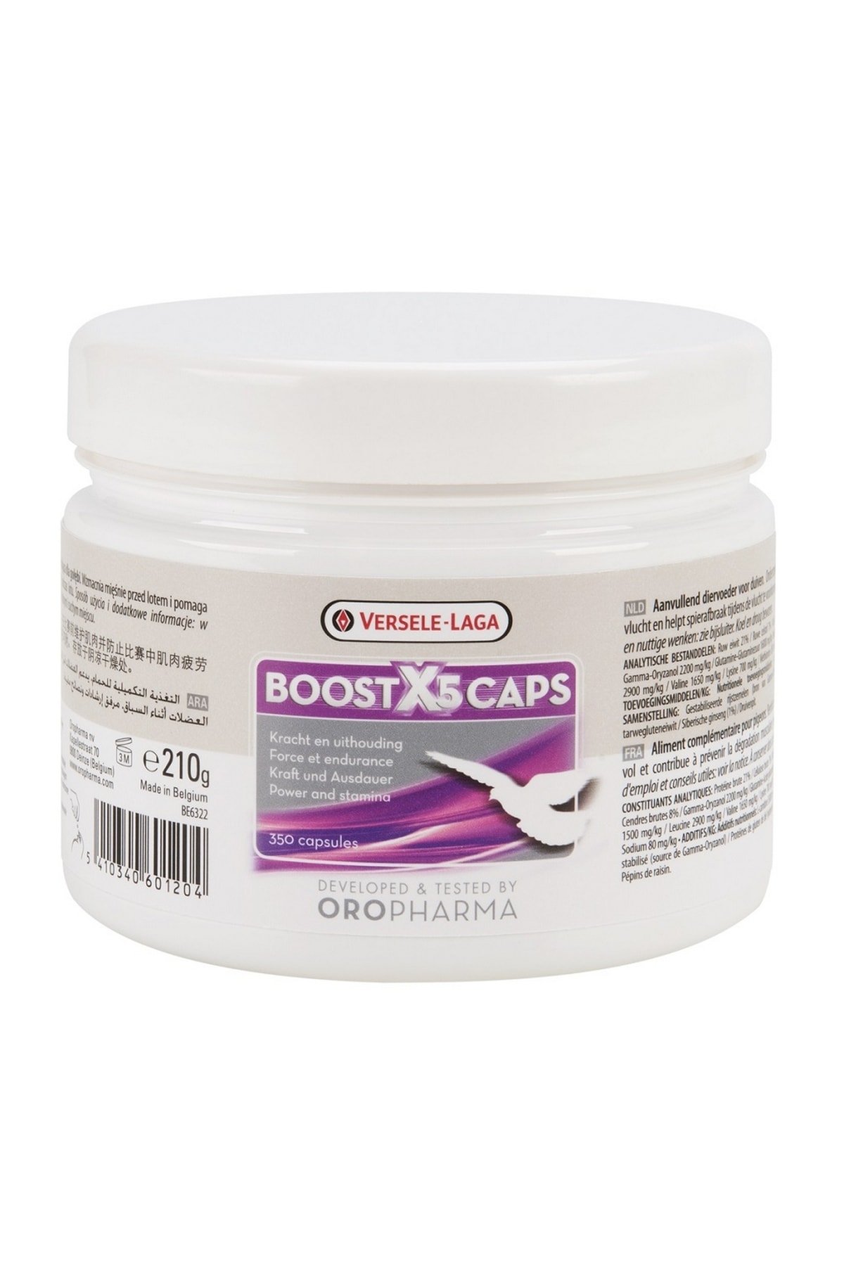 Versele Laga Oropharma Boost X5 Caps Yarış Güvercini Güçlendirici 350 Kapsül