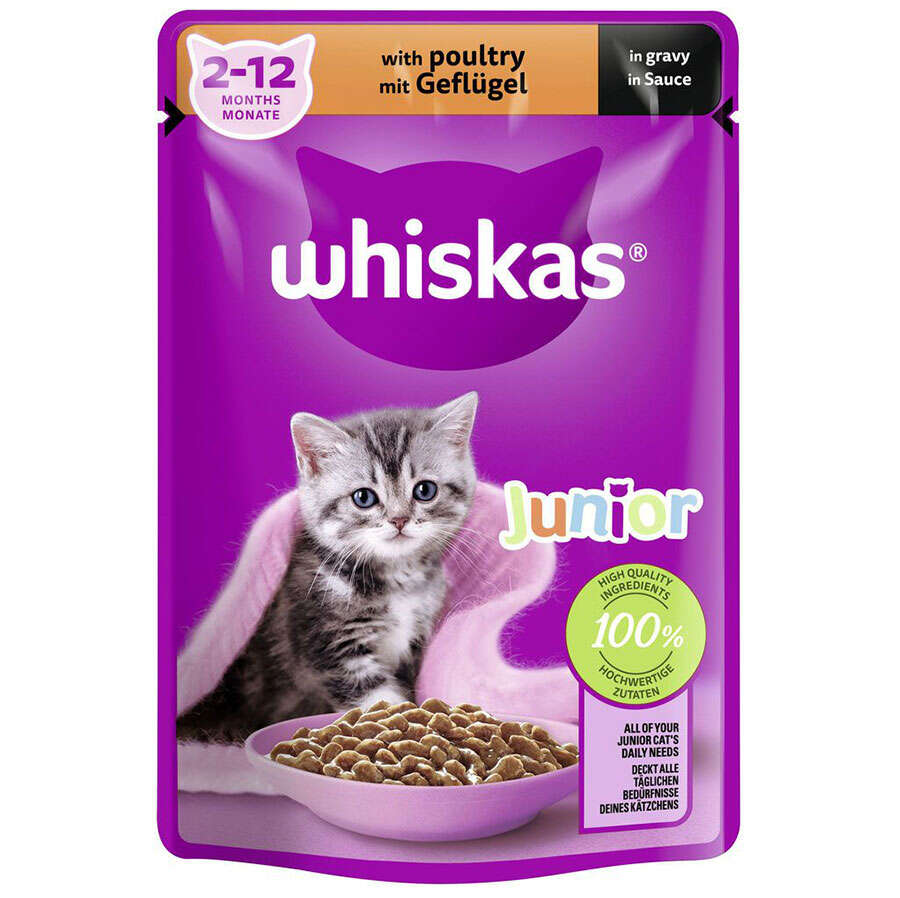 WHISKAS YAVRU POUCH - 85 GR (KOLİ: 28 ADET) WHISKAS YAVRU POUCH - 85 GR (KOLİ: 28 ADET)