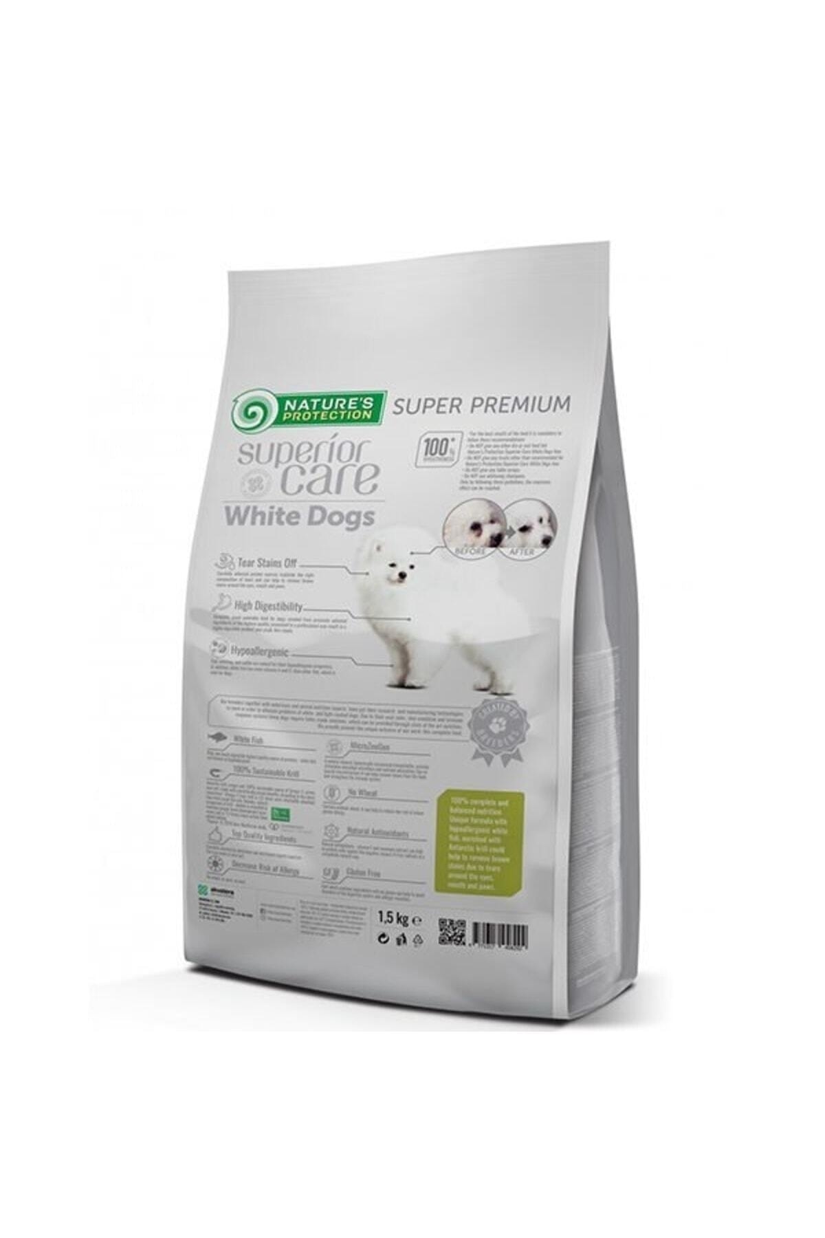 Natures Protection Junior White Dogs Alabalık ve Karidesli Tahılsız Yavru Köpek Maması 10 + 2 Kg
