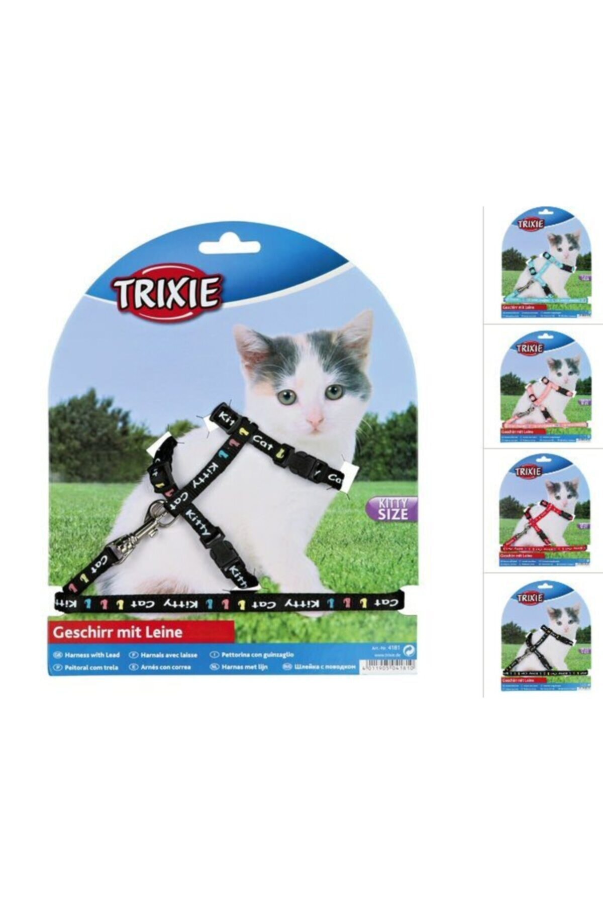Trixie Yavru Kedi Göğüs Tasması Seti 21-33cm 8mm