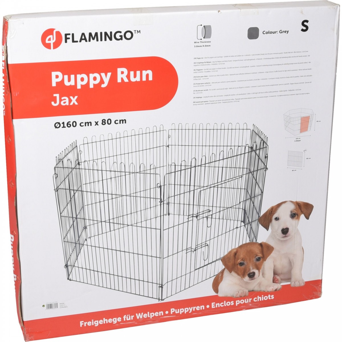Yavru Köpek Metal Oyun Parkı S 80X160