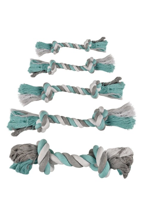 2 DÜGÜMLÜ IP M 30 CM YESIL+BEYAZ+GRI