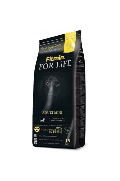 Fitmin For Life Adult Mini Ufak Irk Yetişkin Köpek Maması 15 Kg