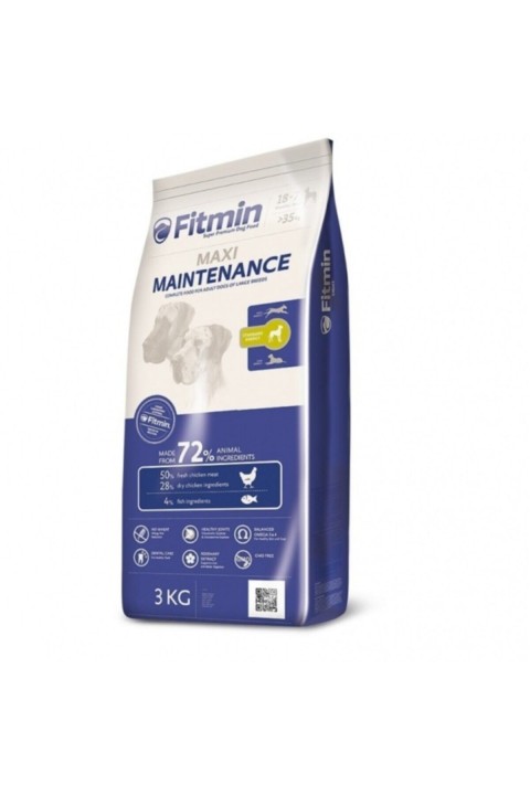 Fitmin %50 Taze Tavuk Etli Büyük Irk Yetişkin Köpek Maması 3 Kg