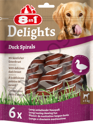8IN1 DELIGHTS DUCK SPIRALS