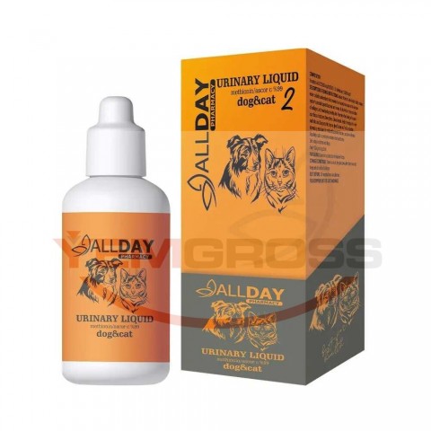 ALL-176666 ALLDAY 2 URINARY LIQUIDCAT&DOG 100ML