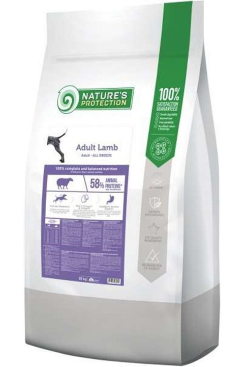 Natures Protection Kuzu Etli Köpek Maması 18 Kg