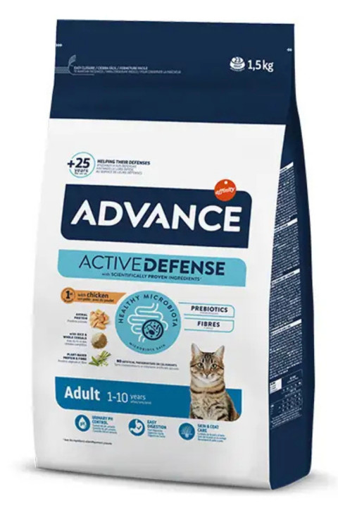 Advance Cat Adult Chıcken & Rıce 1.5 Kg