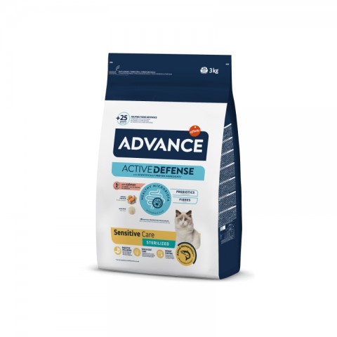 Advance Cat Sterilized Somonlu Kısırlaştırılmış Kedi Maması 3 Kg
