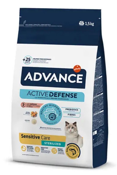 Advance Cat Sterılızed Salmon Sensıtıve 1.5 Kg