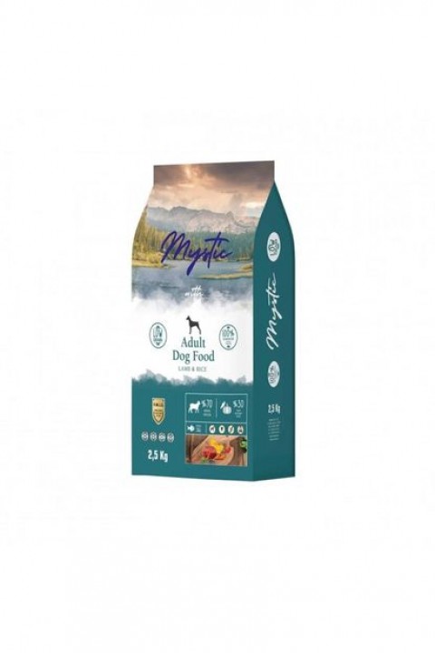 Mystic Az Tahıl Yetişkin Köpek Maması Kuzu 2,5 Kg