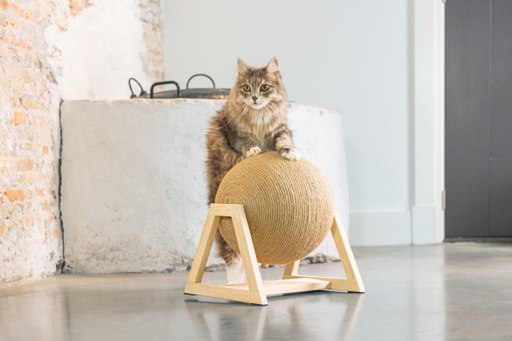 Beeztees DBL Kedi Tırmalama, 34x30x35,5cm