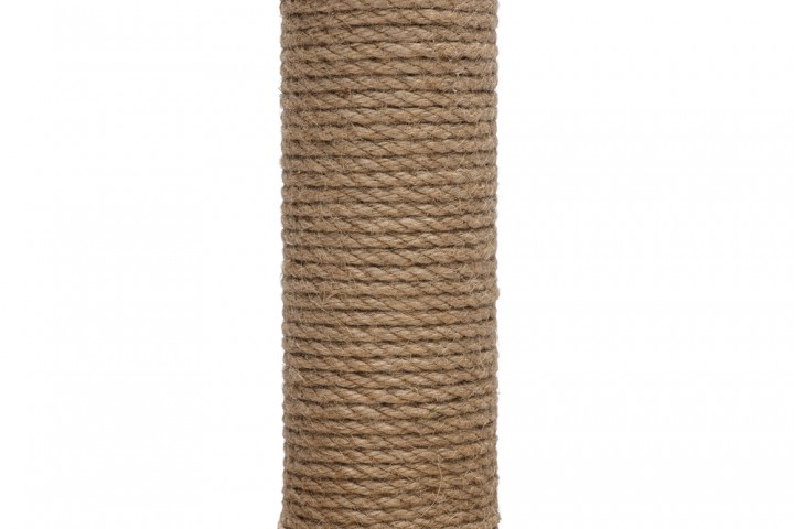 Beeztees DBL Kedi Tırmalama ve Oyuncağı, Kahverengi, 39,5x39,5x62cm