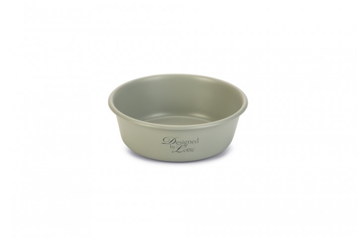 Beeztees DBL Köpek Mama Su Kabı, Mat Gri Paslanmaz Çelik, 13cm, 470ml