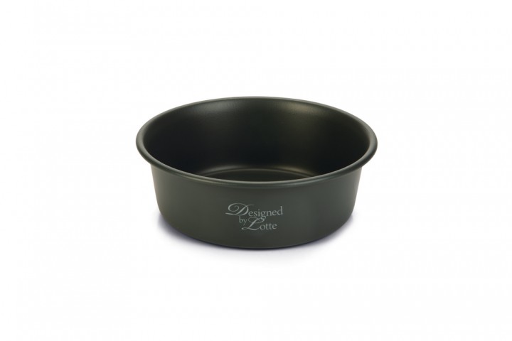 Beeztees DBL Köpek Mama Su Kabı, Mat Siyah Paslanmaz Çelik, 16cm, 940ml