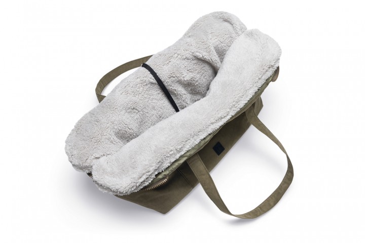Beeztees DBL Köpek Taşıma Çantası, Yıkanabilir, 6,5Kg'ye kadar, Yeşil, 48x23x33cm