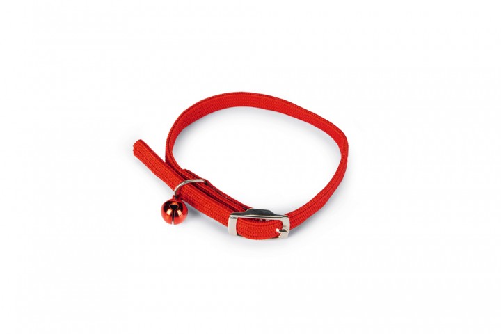 Beeztees Kedi Boyun Tasması, Kırmızı, 24,5-29,5cm