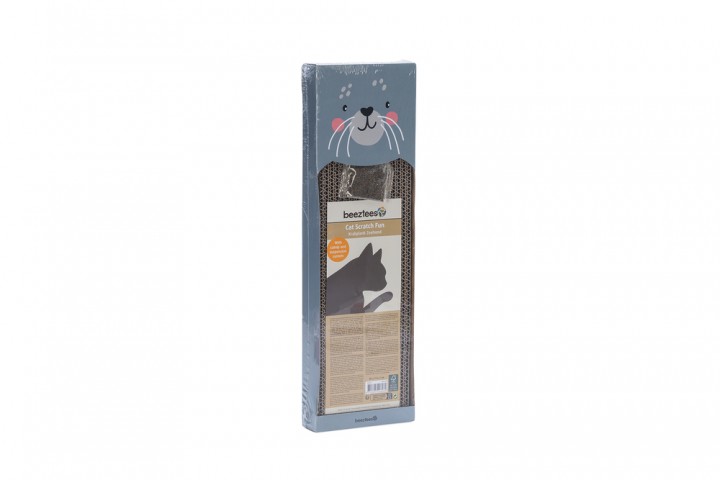 Beeztees Kedi Karton Tırmalama, Mavi, 45cm