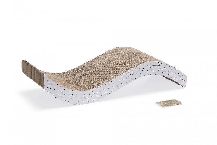 Beeztees Kedi Karton Tırmalama ve Kediotu, 52x21x10cm