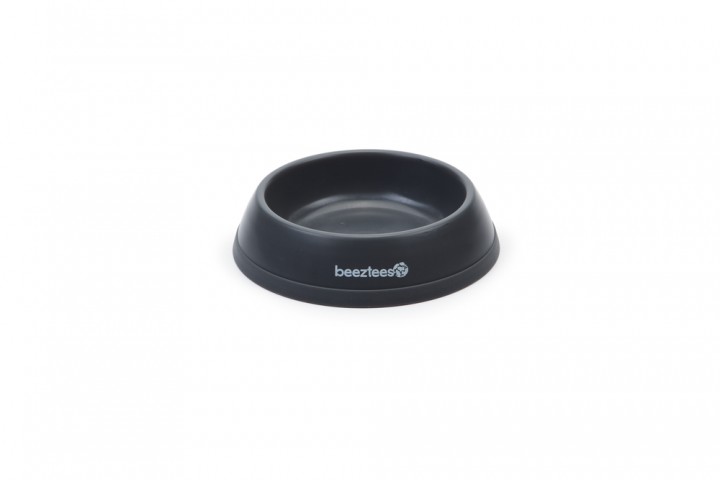 Beeztees Kedi Mama Su Kabı, Plastik, Antrasit 14,5cm