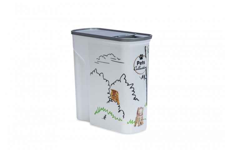 Beeztees Kedi Maması Saklama Kabı 6L