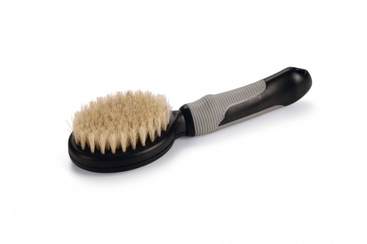 Beeztees Kısa ve Uzun Tüylü Kedi Fırçası, Siyah Gri, 21cm