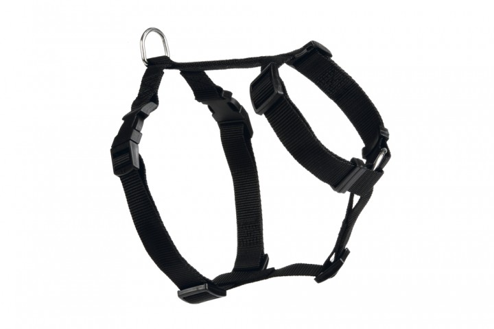 Beeztees Köpek Araç İçi Göğüs Tasması, Siyah, 30-45cm Göğüs Çapı, 15mm