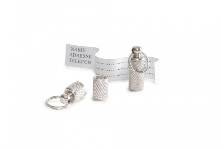 Beeztees Köpek Boyun Tasması İçin Kimlik Tüpü, 21x8x8mm