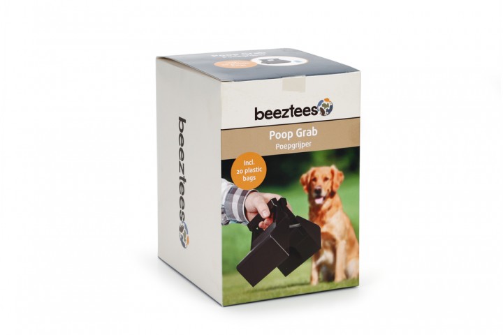 Beeztees Köpek Dışkı Toplama Aparatı ve Poşetleri(20 Adet), 14x10x16cm