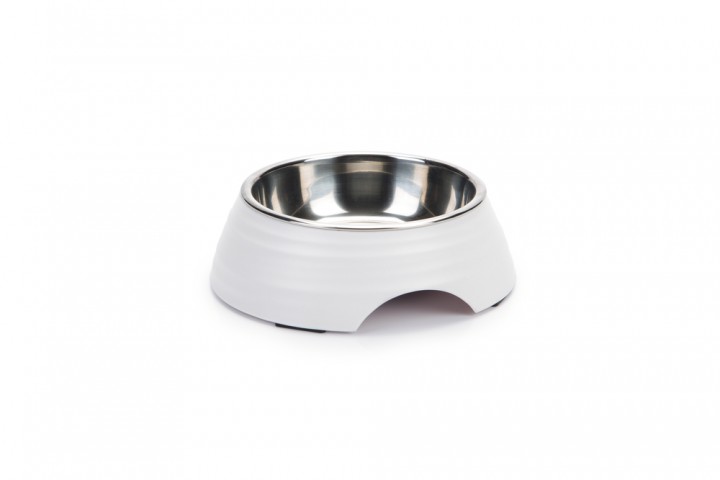 Beeztees Köpek Mama Su Kabı, Paslanmaz Çelik, 14cm