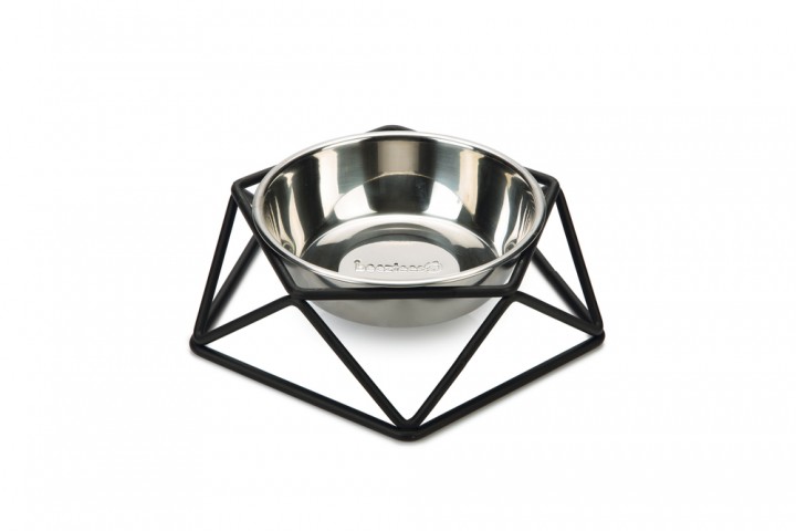 Beeztees Köpek Mama Su Kabı, Paslanmaz Çelik, 19cm, 350ml