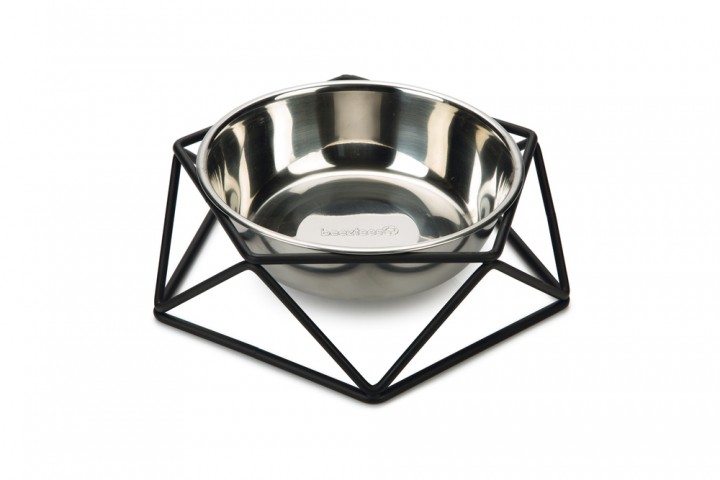 Beeztees Köpek Mama Su Kabı, Paslanmaz Çelik, 21,5cm, 700ml