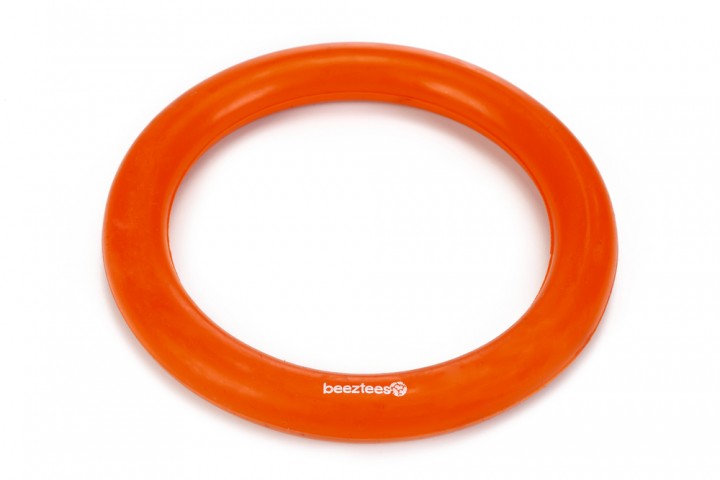 Beeztees Köpek Oyuncağı, İçi Dolu Halka, Kauçuk, Turuncu, 15cm